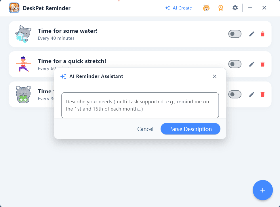 AI Assistant Interface