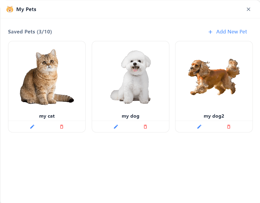 Create Custom Pet